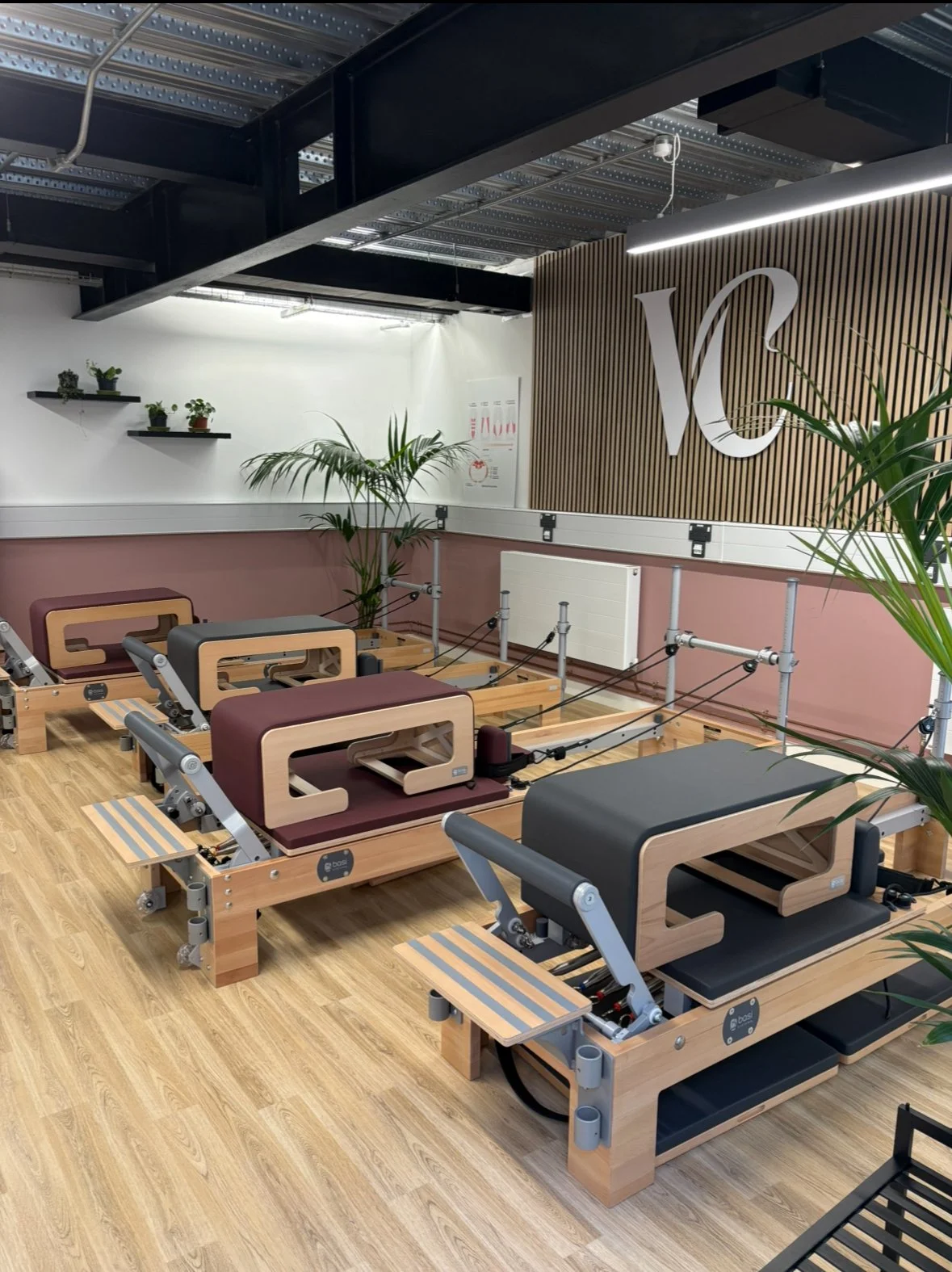 Viva Core Reformer Pilates studio in Northampton with clinical-grade Reformers